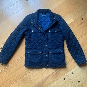 J.Crew Mercantile Navy Quilted Jacket